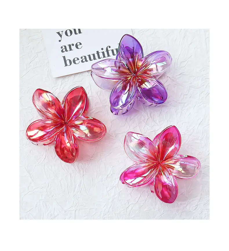 Pink Crystal Butterfly Hairpin Clip 21.5g — feature 6