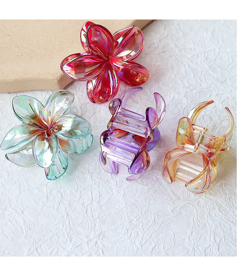 Pink Crystal Butterfly Hairpin Clip 21.5g — feature 7