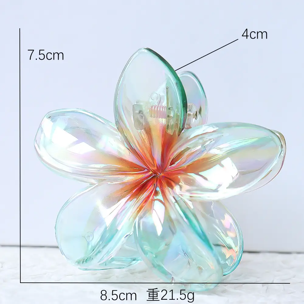 Pink Crystal Butterfly Hairpin Clip 21.5g - Image 4