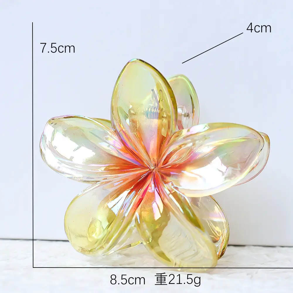Pink Crystal Butterfly Hairpin Clip 21.5g - Image 5