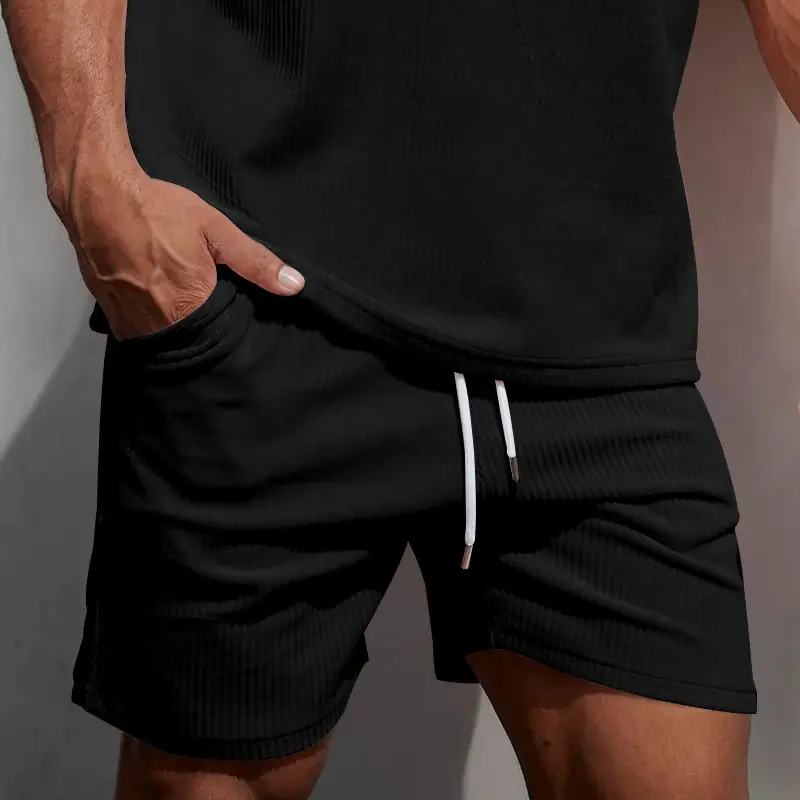 Men's Brown Lace-Up Shorts 2025 — feature 10