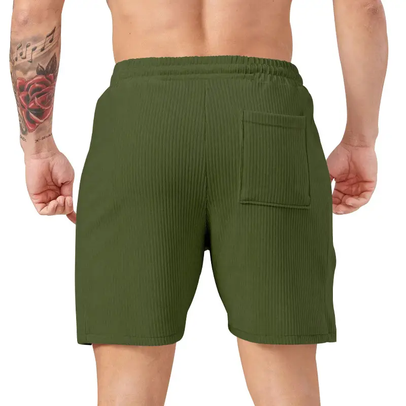 Men's Brown Lace-Up Shorts 2025 — feature 22