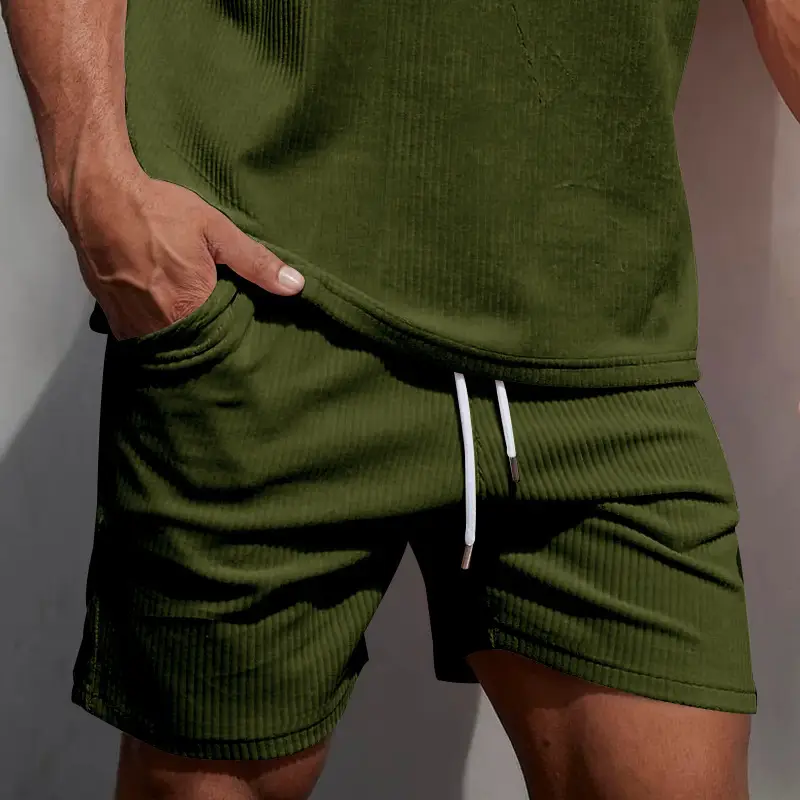 Men's Brown Lace-Up Shorts 2025 — feature 29