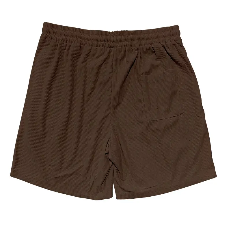 Men's Brown Lace-Up Shorts 2025 — feature 43
