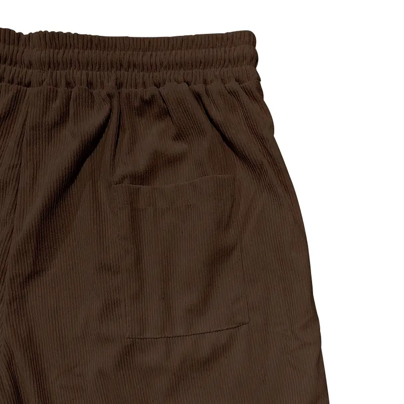 Men's Brown Lace-Up Shorts 2025 — feature 45