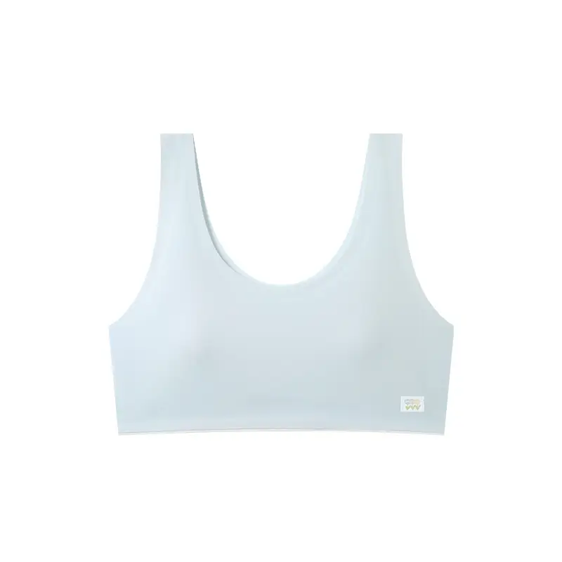 Cocosmart Development Period First Stage Girl Bra Thin Ice Silk Seamless Kidsren's Vest Girls Intimates - Image 9