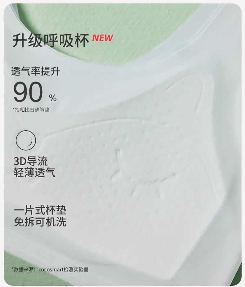 Cocosmart Development Period First Stage Girl Bra Thin Ice Silk Seamless Kidsren's Vest Girls Intimates — feature 6