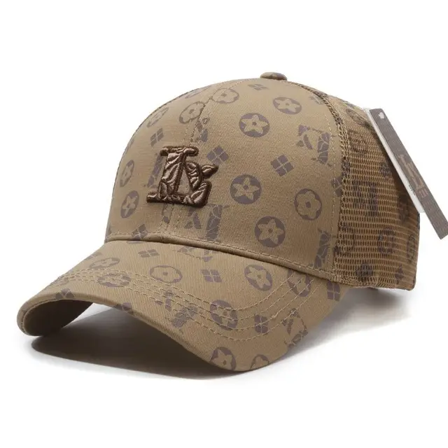 Men's Black Lion Embroidered Baseball Cap - Image 2