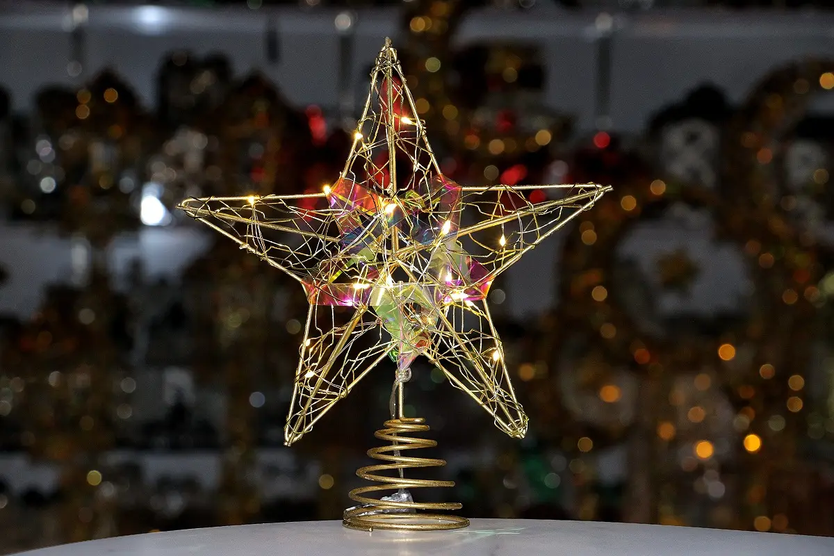 2025 Christmas Star Lamp with LED Lights — feature 3