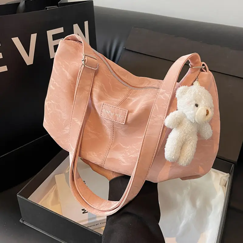 Women's Crossbody Bag Cream White 2024 Summer - Image 5