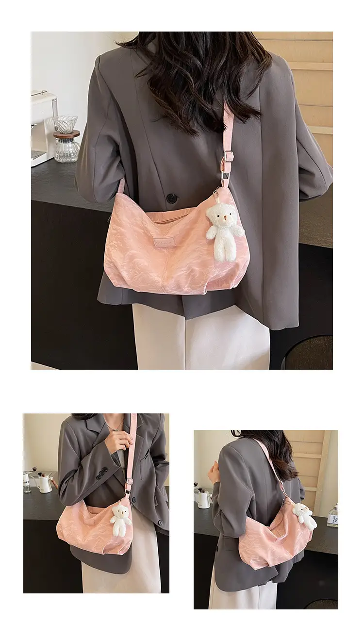 Women's Crossbody Bag Cream White 2024 Summer — feature 10
