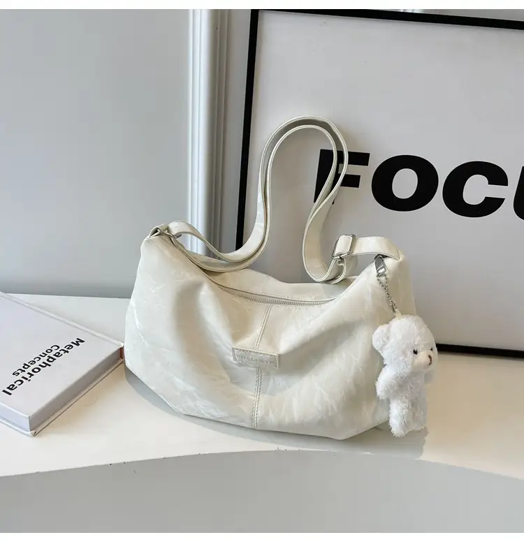 Women's Crossbody Bag Cream White 2024 Summer — feature 14