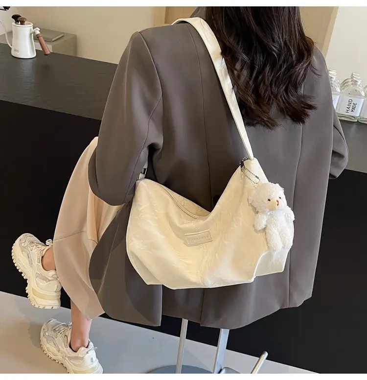 Women's Crossbody Bag Cream White 2024 Summer — feature 23
