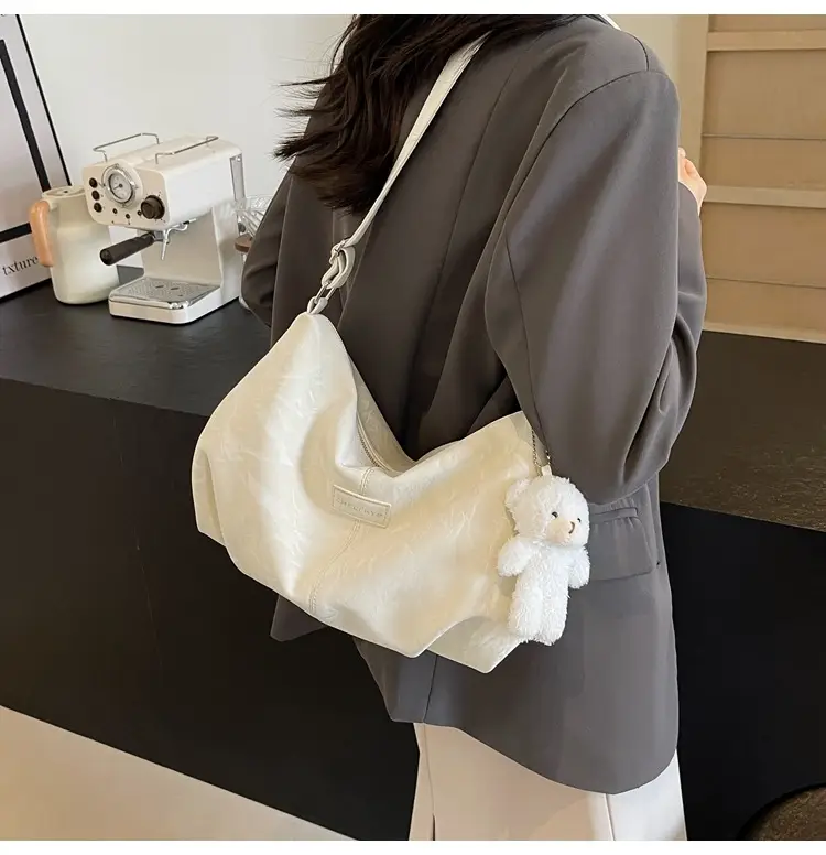 Women's Crossbody Bag Cream White 2024 Summer — feature 25