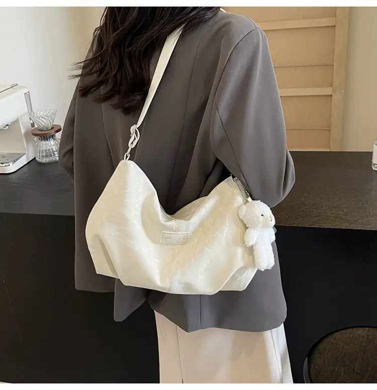 Women's Crossbody Bag Cream White 2024 Summer — feature 27