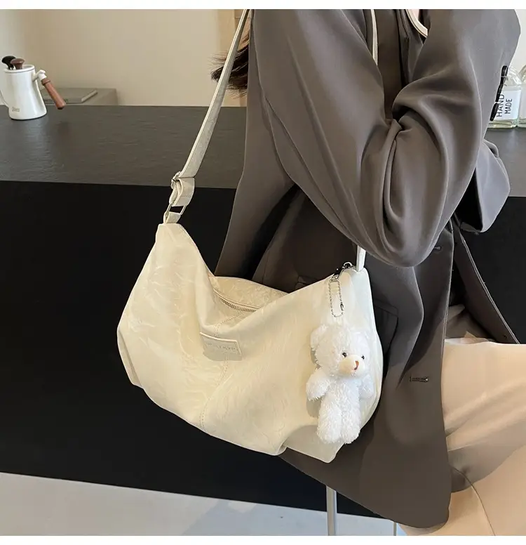 Women's Crossbody Bag Cream White 2024 Summer — feature 32