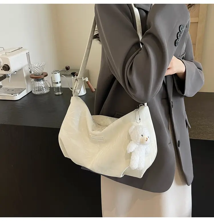 Women's Crossbody Bag Cream White 2024 Summer — feature 33