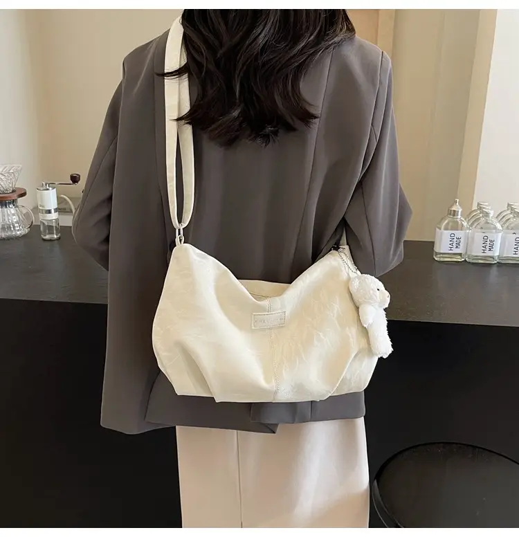 Women's Crossbody Bag Cream White 2024 Summer — feature 41