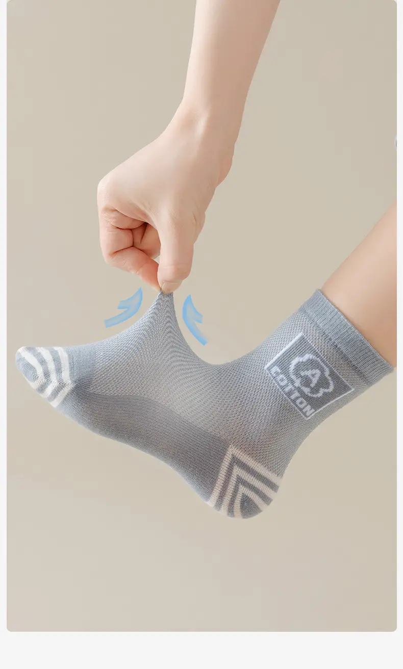Boys' Mesh Breathable Socks for Summer — feature 13