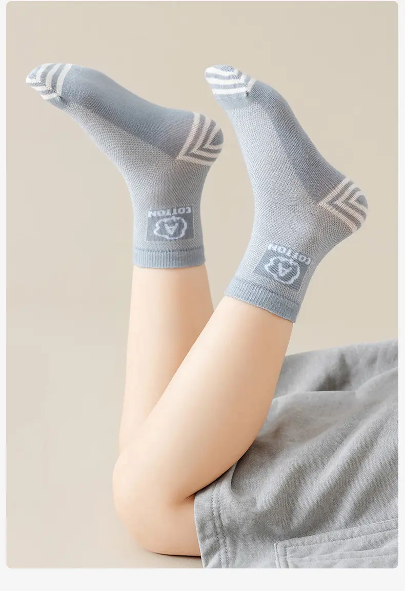 Boys' Mesh Breathable Socks for Summer — feature 20