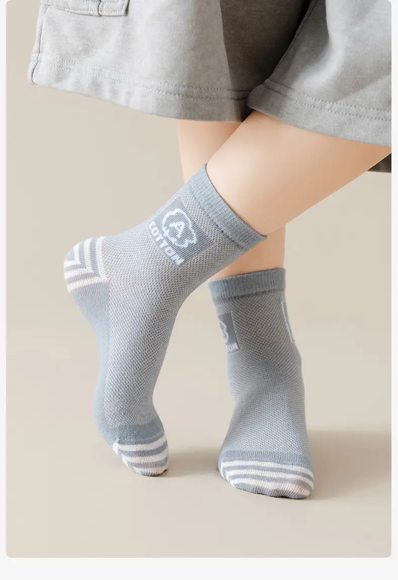 Boys' Mesh Breathable Socks for Summer — feature 21