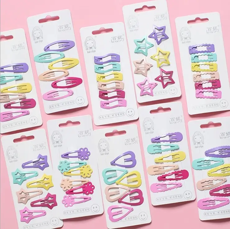 Five-Pointed Star Hairpin for Girls Baby Clip