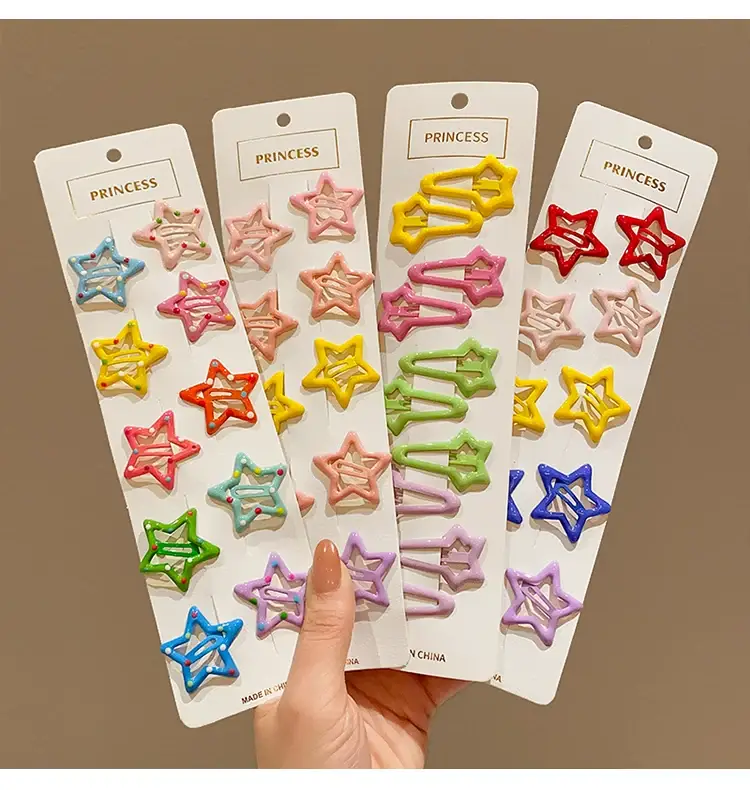 Five-Pointed Star Hairpin for Girls Baby Clip — feature 5