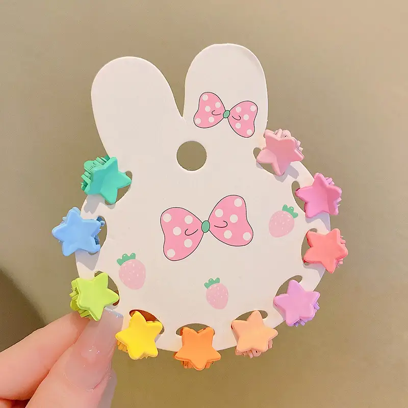 Five-Pointed Star Hairpin for Girls Baby Clip