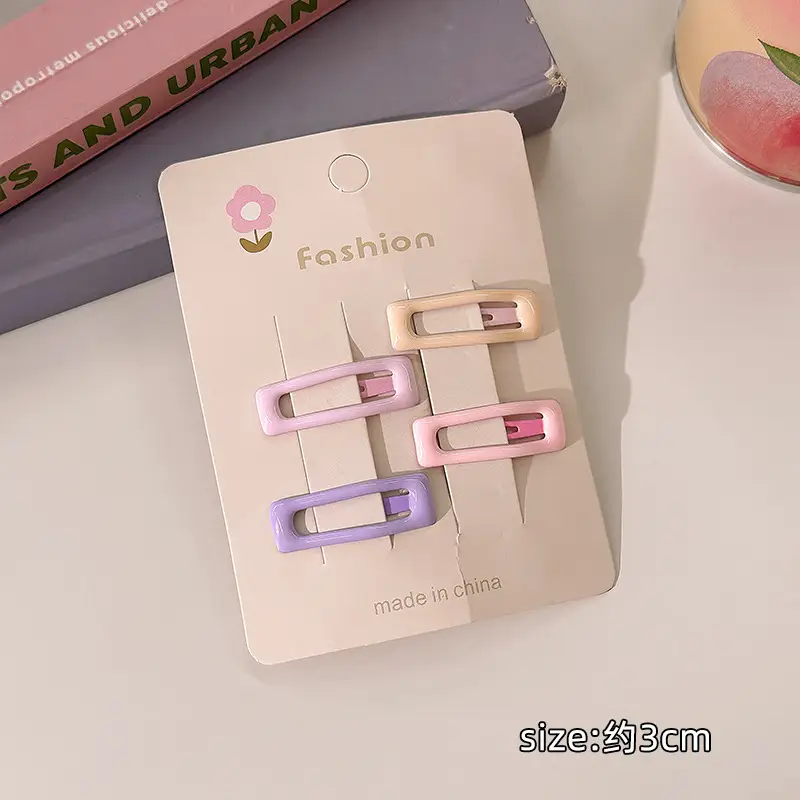 Five-Pointed Star Hairpin for Girls Baby Clip