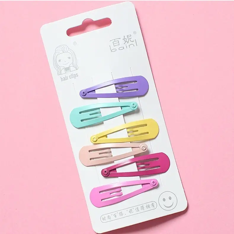 Five-Pointed Star Hairpin for Girls Baby Clip