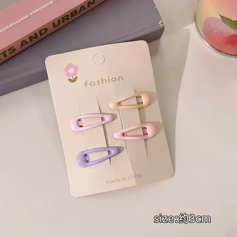 Five-Pointed Star Hairpin for Girls Baby Clip