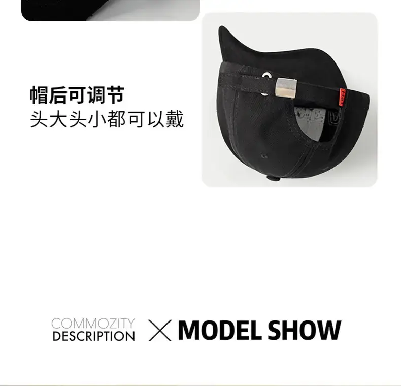 Women Duckbill Cap "Cloud" Beige Oversized Winter Sun Hat — feature 9