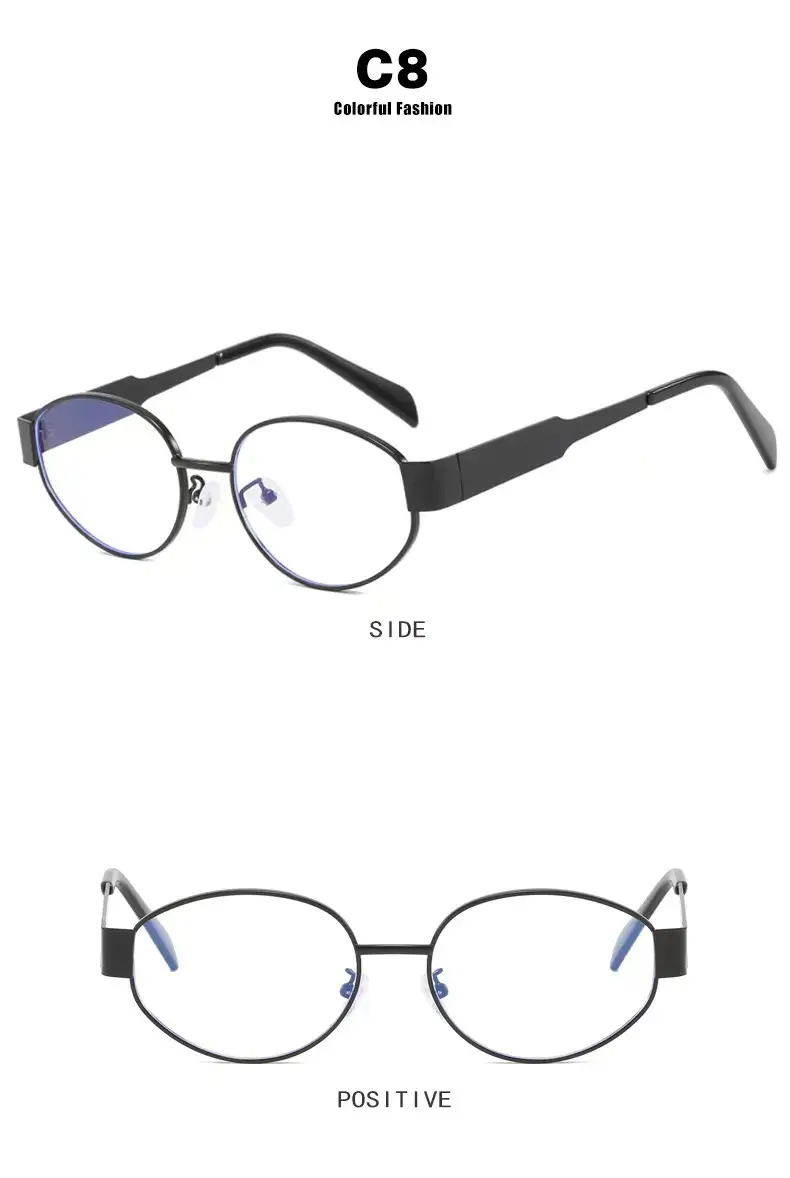 Oval Sunglasses with Gold Tinted Lens β feature 9
