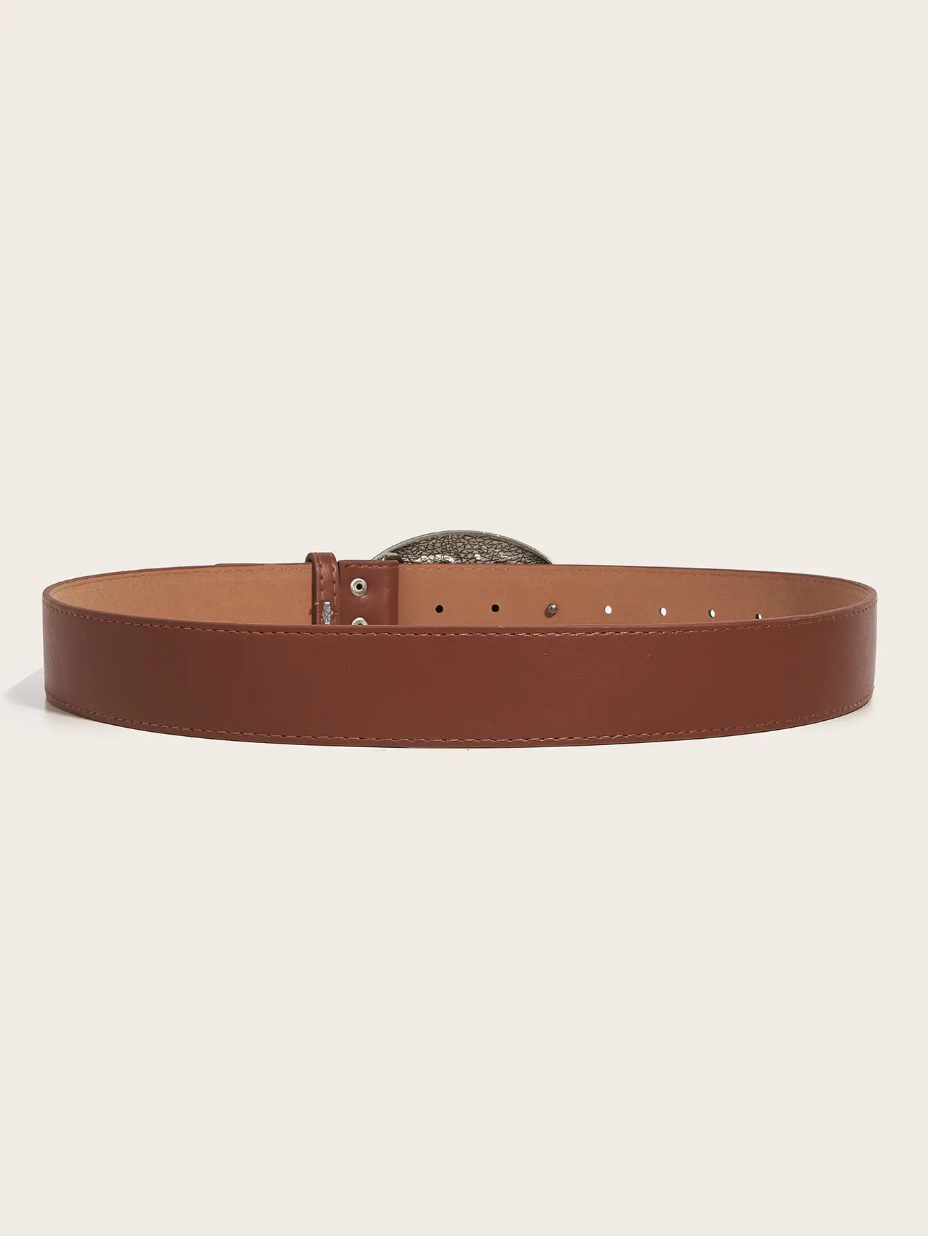 American Style Black Embroidered Belt for Women — feature 5
