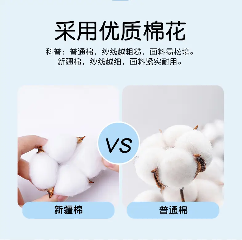 Duo Meng Dou Boys Cotton T-Shirt Blue White Round Neck Sports Top — feature 3