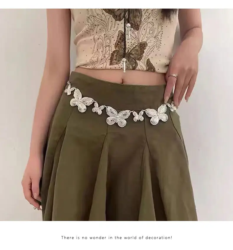 Butterfly Belt Belt Belt Belt Women's High-end Decorative Suit — feature 2