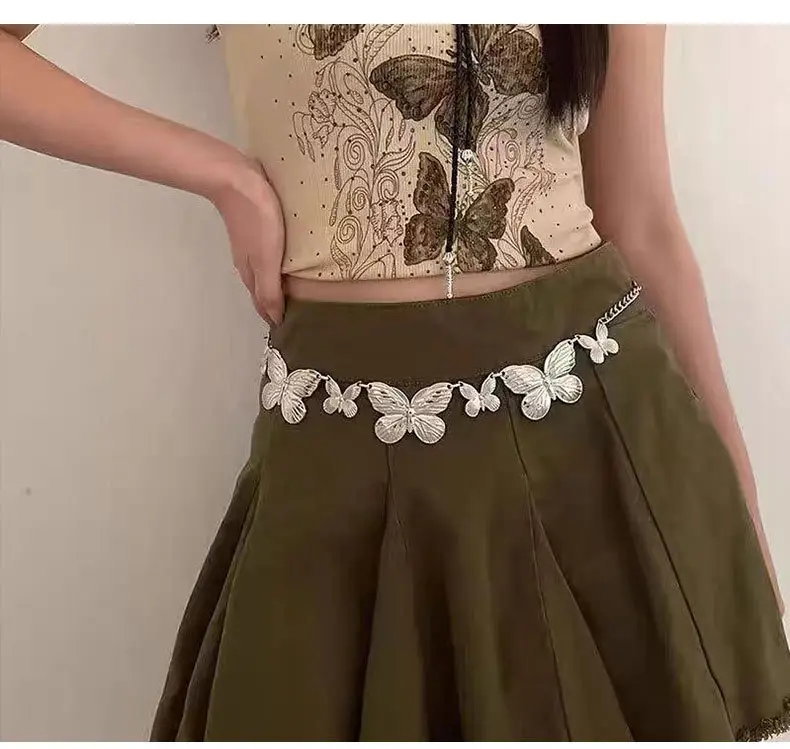 Butterfly Belt Belt Belt Belt Women's High-end Decorative Suit — feature 4