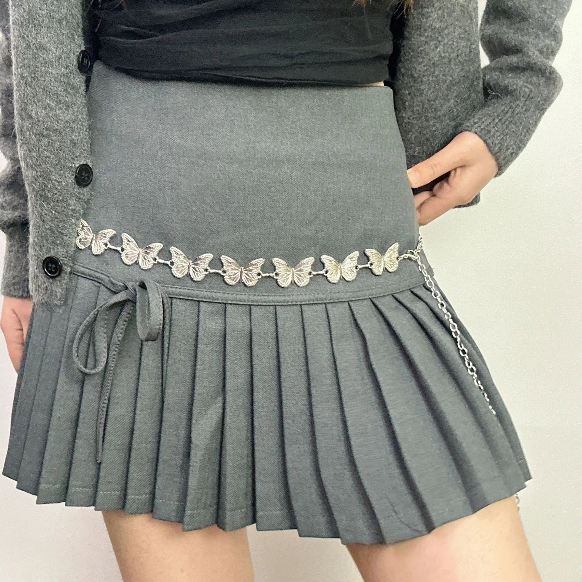 Butterfly Belt Belt Belt Belt Women's High-end Decorative Suit - Image 2