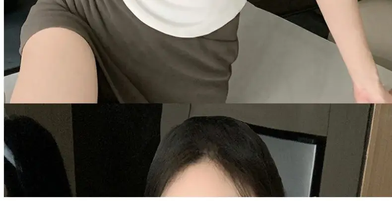 Pure Desire Style Square Tie Chest Pad Short-sleeved T-shirt Women's Summer Hot Girl Sexy Tight Slim-fit Short Top Base Shirt — feature 35