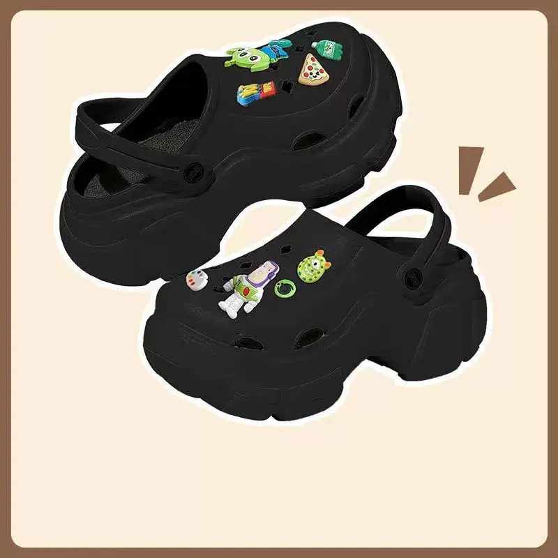 Women's Super Thick Pink Bow Sandals Summer - Image 24