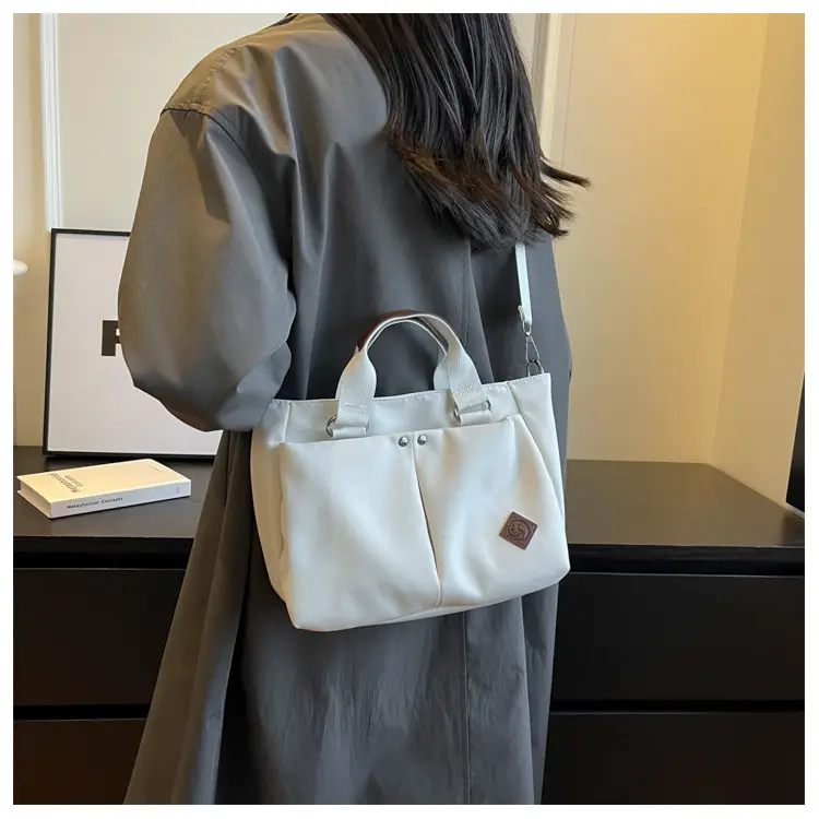 Women Canvas Shoulder Tote Bag Brown 2026 — feature 19