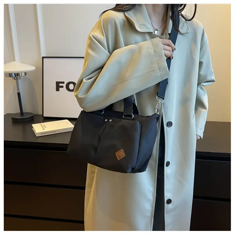 Women Canvas Shoulder Tote Bag Brown 2026 — feature 25