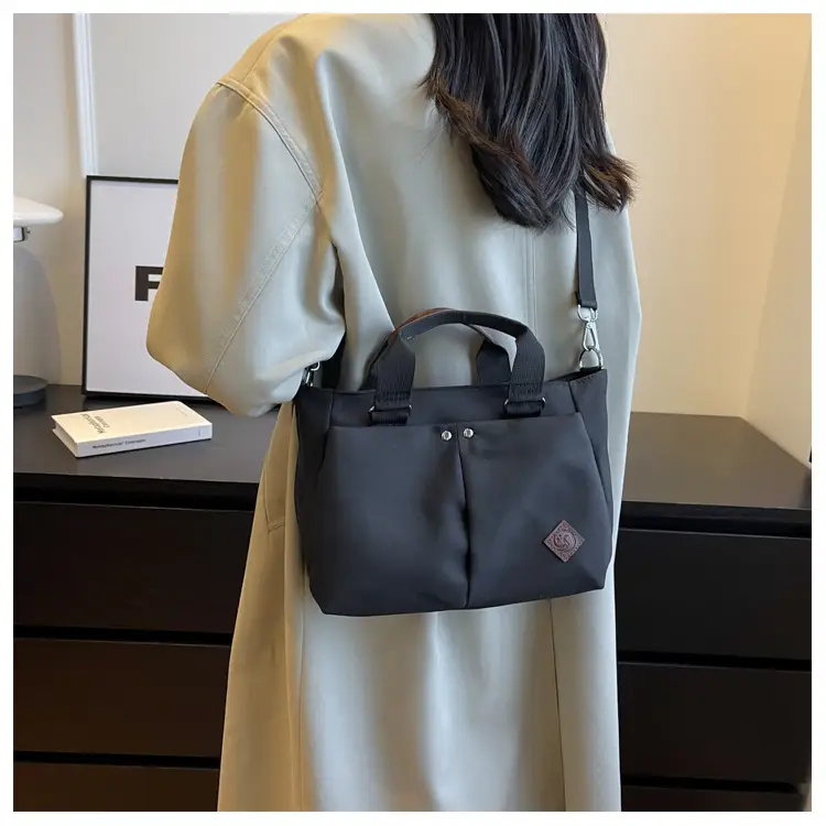 Women Canvas Shoulder Tote Bag Brown 2026 — feature 26