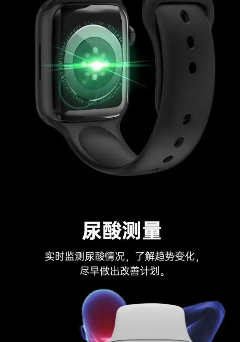 Real-Time Blood Glucose & BP Smart Watch with Needle-Free Monitoring — feature 3