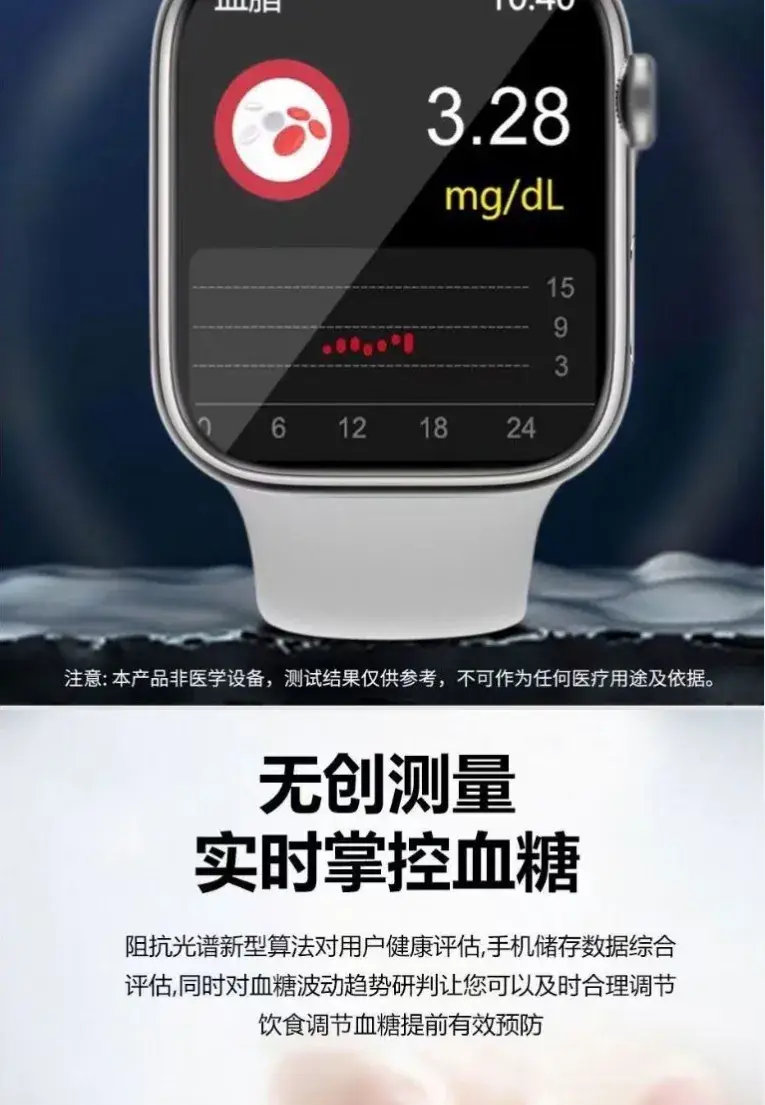 Real-Time Blood Glucose & BP Smart Watch with Needle-Free Monitoring — feature 5