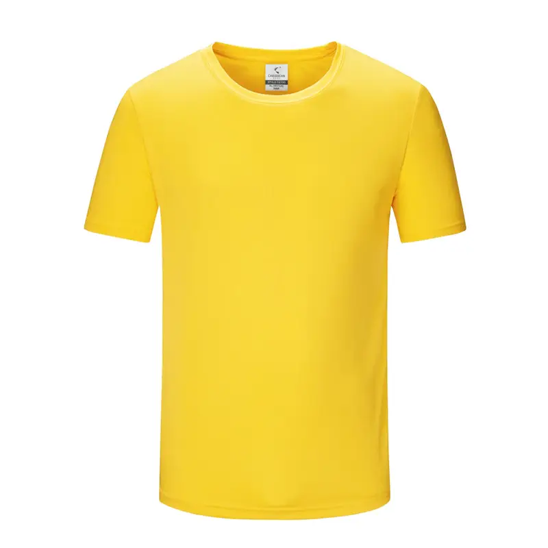 White Men's T-Shirt 140g Moisture-wicking Summer
