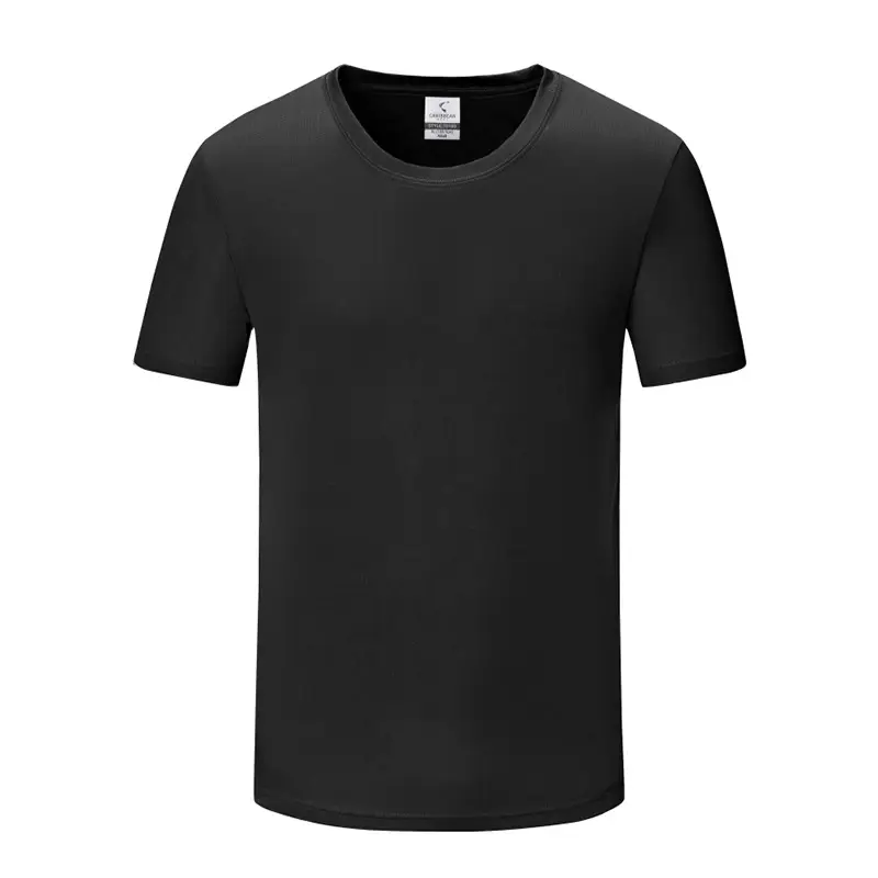White Men's T-Shirt 140g Moisture-wicking Summer