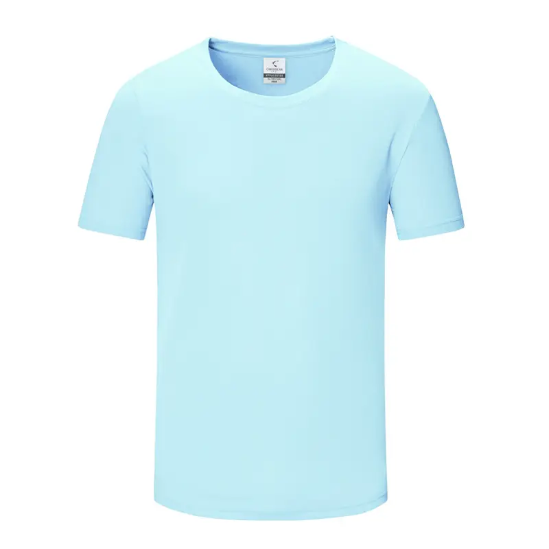 White Men's T-Shirt 140g Moisture-wicking Summer