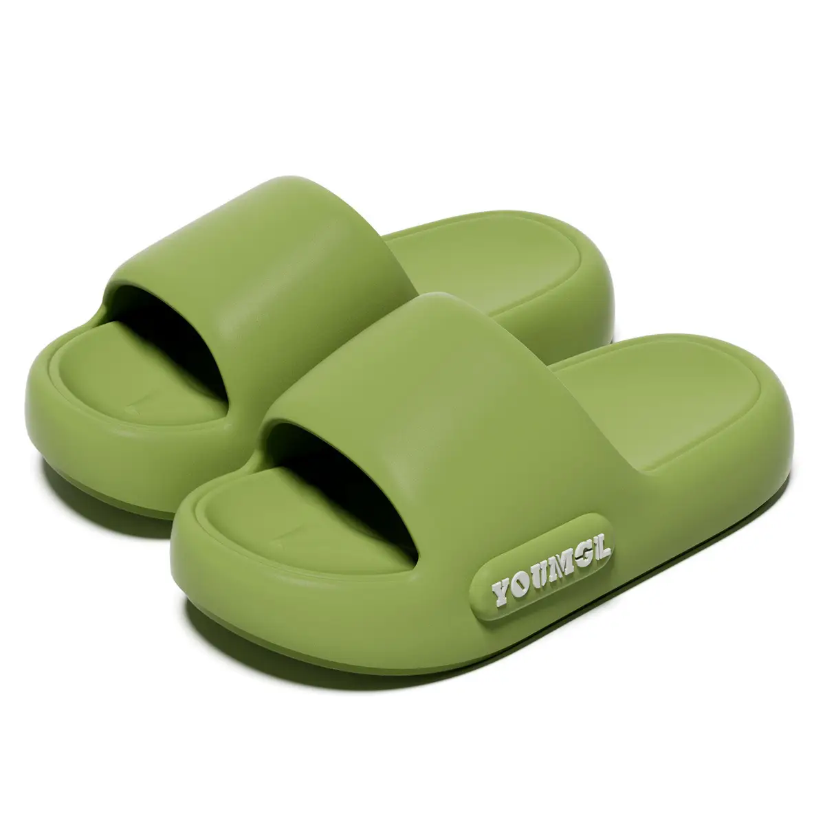 Women Green EVA Slip-On Sandals 2025 - Image 10