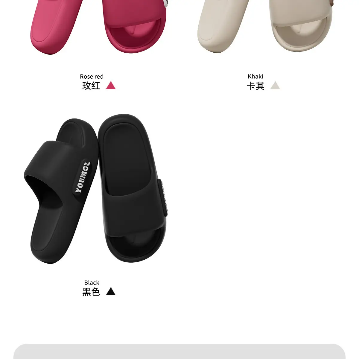 Women Green EVA Slip-On Sandals 2025 — feature 5
